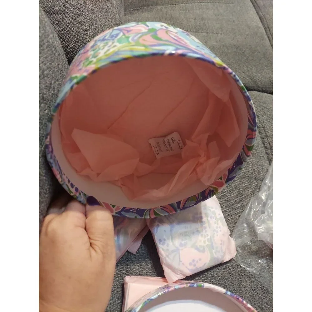 Lilly‎ Pulitzer Relax in Print Feline good accessories box - NWT And Packaging